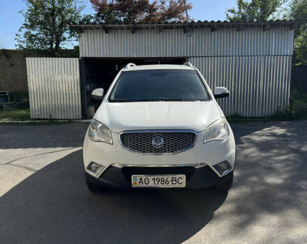 Білий Cанг Йонг Korando, об'ємом двигуна 2 л та пробігом 255 тис. км за 9500 $, фото 1 на Automoto.ua