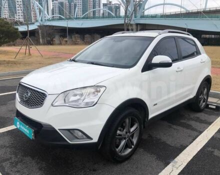 Білий Cанг Йонг Korando, об'ємом двигуна 2 л та пробігом 170 тис. км за 6600 $, фото 1 на Automoto.ua