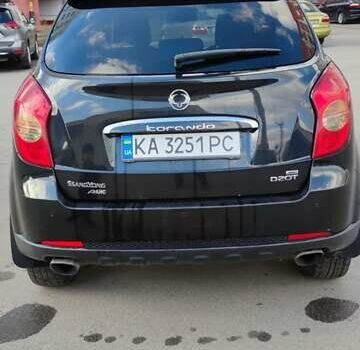 Cанг Йонг Korando 2011 у Харкові на Automoto.ua Чорний Cанг Йонг Korando, об'ємом двигуна 2 л та пробігом 215 тис. км за 7300 $, фото 15 на Automoto.ua