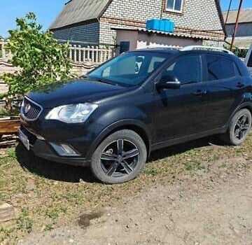 Черный Cанг Йонг Корандо, объемом двигателя 2 л и пробегом 194 тыс. км за 6000 $, фото 12 на Automoto.ua