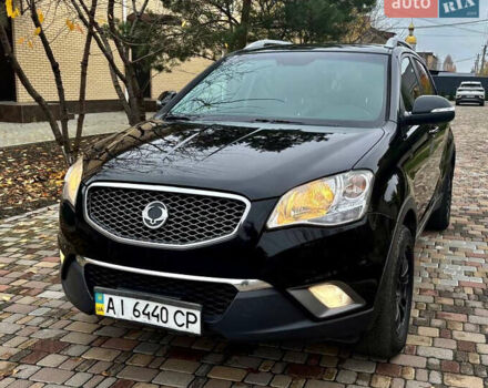 Черный Cанг Йонг Корандо, объемом двигателя 2 л и пробегом 168 тыс. км за 7200 $, фото 7 на Automoto.ua