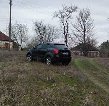Чорний Cанг Йонг Korando, об'ємом двигуна 2 л та пробігом 216 тис. км за 7995 $, фото 1 на Automoto.ua