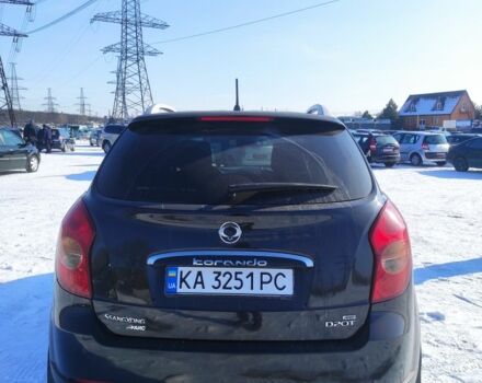 Черный Cанг Йонг Корандо, объемом двигателя 2 л и пробегом 210 тыс. км за 8100 $, фото 10 на Automoto.ua