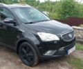 Чорний Cанг Йонг Korando, об'ємом двигуна 2 л та пробігом 215 тис. км за 7500 $, фото 1 на Automoto.ua