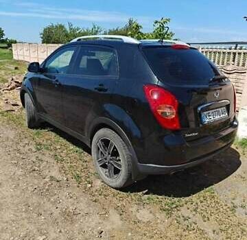 Черный Cанг Йонг Корандо, объемом двигателя 2 л и пробегом 194 тыс. км за 6000 $, фото 11 на Automoto.ua