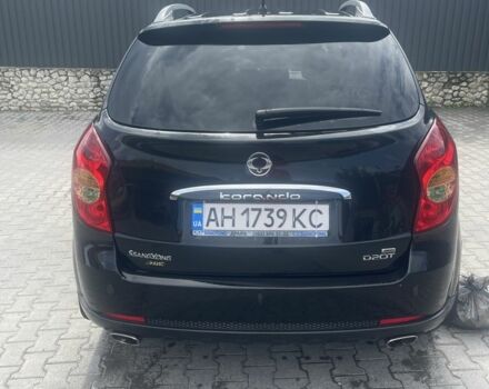 Чорний Cанг Йонг Korando, об'ємом двигуна 2 л та пробігом 181 тис. км за 9300 $, фото 1 на Automoto.ua
