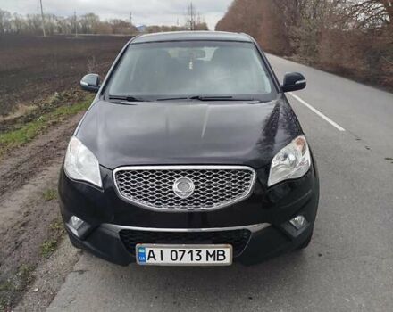 Чорний Cанг Йонг Korando, об'ємом двигуна 2 л та пробігом 130 тис. км за 10000 $, фото 1 на Automoto.ua