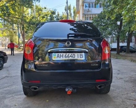 Чорний Cанг Йонг Korando, об'ємом двигуна 2 л та пробігом 41 тис. км за 10300 $, фото 4 на Automoto.ua
