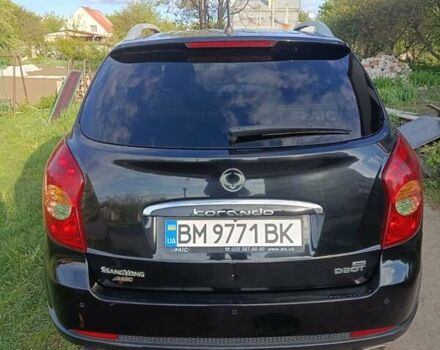 Чорний Cанг Йонг Korando, об'ємом двигуна 2 л та пробігом 74 тис. км за 8700 $, фото 7 на Automoto.ua