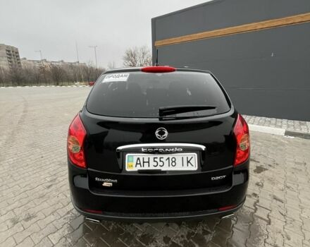 Черный Cанг Йонг Корандо, объемом двигателя 2 л и пробегом 55 тыс. км за 11650 $, фото 3 на Automoto.ua