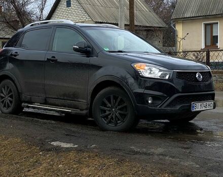 Чорний Cанг Йонг Korando, об'ємом двигуна 2 л та пробігом 127 тис. км за 10200 $, фото 1 на Automoto.ua