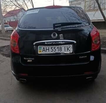 Чорний Cанг Йонг Korando, об'ємом двигуна 2 л та пробігом 52 тис. км за 12600 $, фото 9 на Automoto.ua