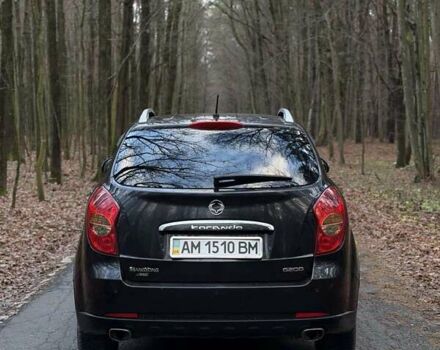 Чорний Cанг Йонг Korando, об'ємом двигуна 2 л та пробігом 163 тис. км за 8100 $, фото 4 на Automoto.ua