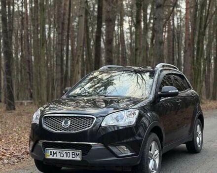Чорний Cанг Йонг Korando, об'ємом двигуна 2 л та пробігом 163 тис. км за 8100 $, фото 1 на Automoto.ua