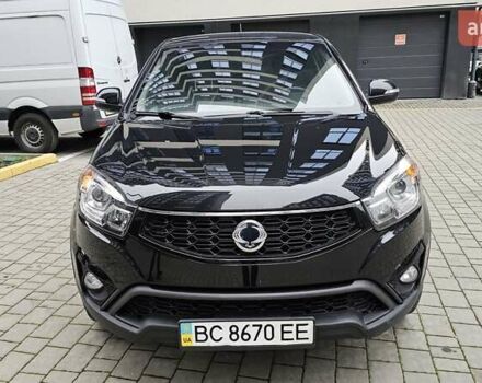 Черный Cанг Йонг Корандо, объемом двигателя 2 л и пробегом 173 тыс. км за 9000 $, фото 1 на Automoto.ua