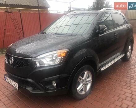 Чорний Cанг Йонг Korando, об'ємом двигуна 2 л та пробігом 131 тис. км за 9500 $, фото 5 на Automoto.ua