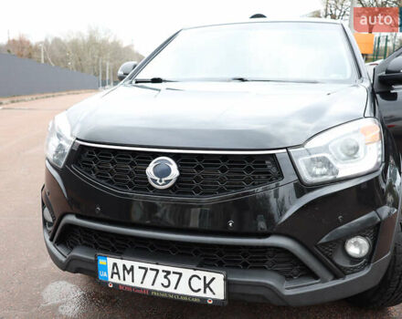 Чорний Cанг Йонг Korando, об'ємом двигуна 2 л та пробігом 263 тис. км за 8600 $, фото 16 на Automoto.ua