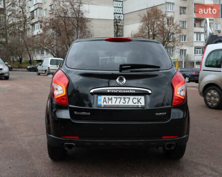 Чорний Cанг Йонг Korando, об'ємом двигуна 2 л та пробігом 263 тис. км за 8600 $, фото 5 на Automoto.ua