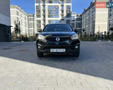 Чорний Cанг Йонг Korando, об'ємом двигуна 2 л та пробігом 173 тис. км за 9200 $, фото 1 на Automoto.ua