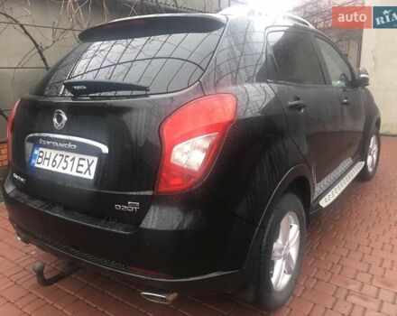 Чорний Cанг Йонг Korando, об'ємом двигуна 2 л та пробігом 131 тис. км за 9500 $, фото 1 на Automoto.ua