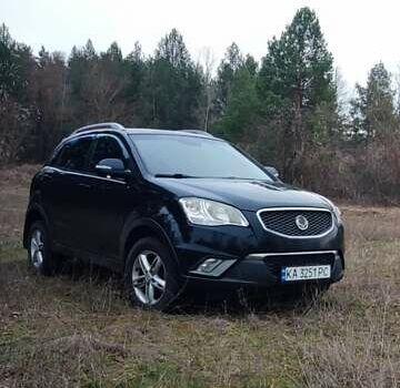 Чорний Cанг Йонг Korando, об'ємом двигуна 2 л та пробігом 215 тис. км за 7600 $, фото 1 на Automoto.ua