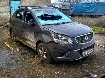 Чорний Cанг Йонг Korando, об'ємом двигуна 2 л та пробігом 139 тис. км за 5500 $, фото 1 на Automoto.ua