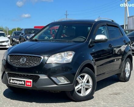 Чорний Cанг Йонг Korando, об'ємом двигуна 2 л та пробігом 208 тис. км за 7690 $, фото 1 на Automoto.ua