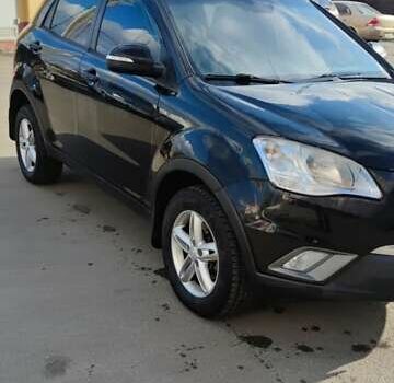 Чорний Cанг Йонг Korando, об'ємом двигуна 2 л та пробігом 215 тис. км за 7850 $, фото 1 на Automoto.ua
