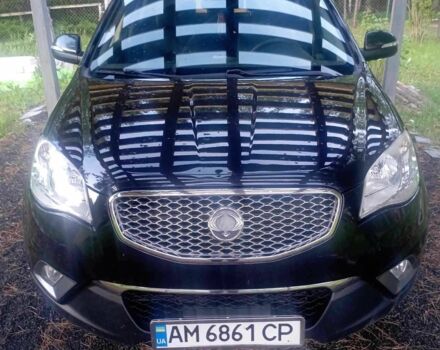 Черный Cанг Йонг Корандо, объемом двигателя 2 л и пробегом 180 тыс. км за 7711 $, фото 1 на Automoto.ua