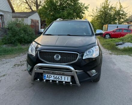 Чорний Cанг Йонг Korando, об'ємом двигуна 2 л та пробігом 136 тис. км за 7200 $, фото 1 на Automoto.ua