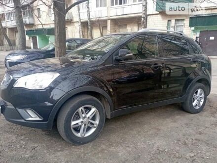 Чорний Cанг Йонг Korando, об'ємом двигуна 2 л та пробігом 163 тис. км за 9516 $, фото 1 на Automoto.ua