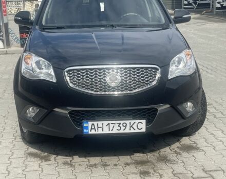 Чорний Cанг Йонг Korando, об'ємом двигуна 2 л та пробігом 181 тис. км за 9300 $, фото 1 на Automoto.ua