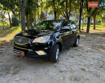 Чорний Cанг Йонг Korando, об'ємом двигуна 2 л та пробігом 144 тис. км за 8690 $, фото 1 на Automoto.ua