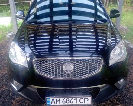 Чорний Cанг Йонг Korando, об'ємом двигуна 2 л та пробігом 168 тис. км за 8400 $, фото 1 на Automoto.ua