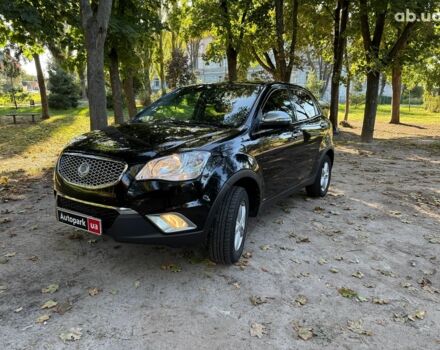 Чорний Cанг Йонг Korando, об'ємом двигуна 2 л та пробігом 144 тис. км за 8690 $, фото 1 на Automoto.ua