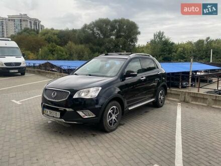 Черный Cанг Йонг Корандо, объемом двигателя 2 л и пробегом 125 тыс. км за 9000 $, фото 1 на Automoto.ua
