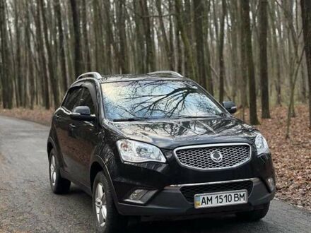 Чорний Cанг Йонг Korando, об'ємом двигуна 2 л та пробігом 163 тис. км за 8100 $, фото 1 на Automoto.ua