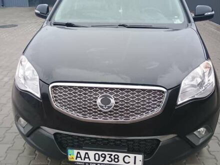 Чорний Cанг Йонг Korando, об'ємом двигуна 2 л та пробігом 165 тис. км за 8200 $, фото 1 на Automoto.ua