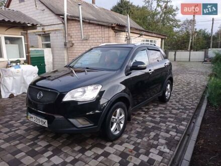 Cанг Йонг Korando 2013 у Коростышеве на Automoto.ua Чорний Cанг Йонг Korando, об'ємом двигуна 2 л та пробігом 275 тис. км за 8500 $, фото 1 на Automoto.ua