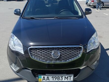 Cанг Йонг Korando 2013 у Вишневом на Automoto.ua Чорний Cанг Йонг Korando, об'ємом двигуна 2 л та пробігом 158 тис. км за 9000 $, фото 1 на Automoto.ua
