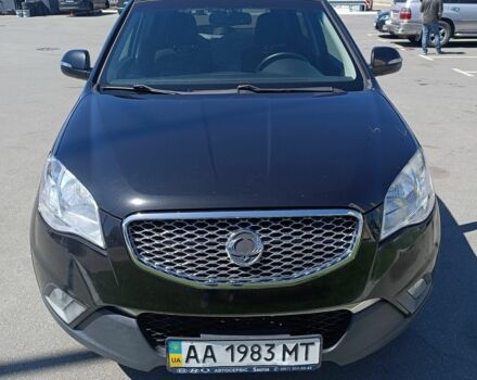 Чорний Cанг Йонг Korando, об'ємом двигуна 2 л та пробігом 158 тис. км за 9000 $, фото 1 на Automoto.ua