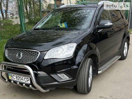 Чорний Cанг Йонг Korando, об'ємом двигуна 2 л та пробігом 90 тис. км за 10800 $, фото 1 на Automoto.ua