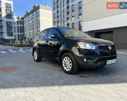 Чорний Cанг Йонг Korando, об'ємом двигуна 2 л та пробігом 173 тис. км за 9200 $, фото 1 на Automoto.ua