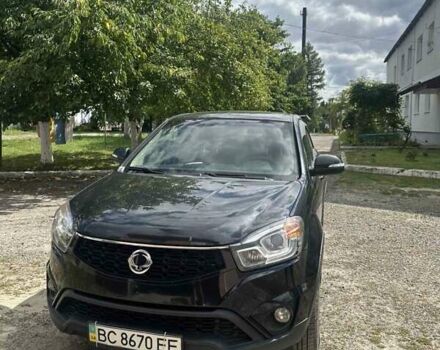 Чорний Cанг Йонг Korando, об'ємом двигуна 2 л та пробігом 171 тис. км за 8800 $, фото 1 на Automoto.ua