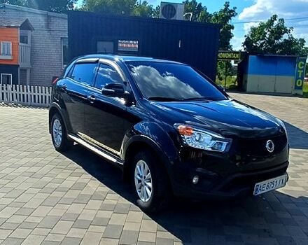 Чорний Cанг Йонг Korando, об'ємом двигуна 2 л та пробігом 100 тис. км за 11700 $, фото 1 на Automoto.ua