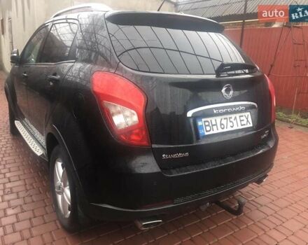 Чорний Cанг Йонг Korando, об'ємом двигуна 2 л та пробігом 131 тис. км за 9500 $, фото 1 на Automoto.ua