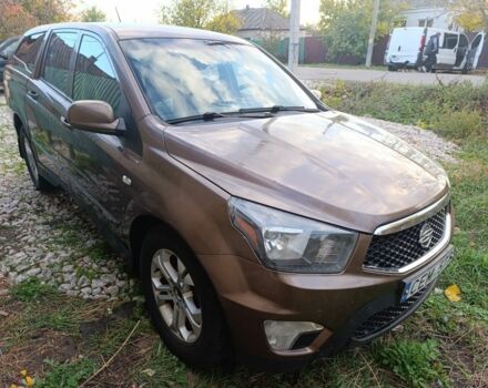 Коричневий Cанг Йонг Korando, об'ємом двигуна 2 л та пробігом 325 тис. км за 5100 $, фото 4 на Automoto.ua