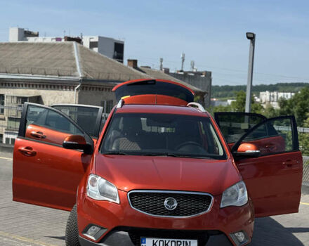 Красный Cанг Йонг Корандо, объемом двигателя 2 л и пробегом 278 тыс. км за 7500 $, фото 10 на Automoto.ua