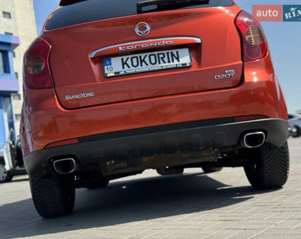 Красный Cанг Йонг Корандо, объемом двигателя 2 л и пробегом 278 тыс. км за 7500 $, фото 7 на Automoto.ua