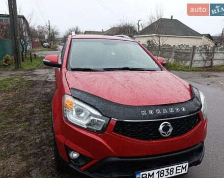 Красный Cанг Йонг Корандо, объемом двигателя 2 л и пробегом 156 тыс. км за 9000 $, фото 1 на Automoto.ua